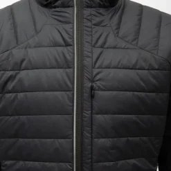 ROSSIGNOL Blouson matelassé col montant softshell col montant avec bandes réfléchissantes Homme NOIR Hot