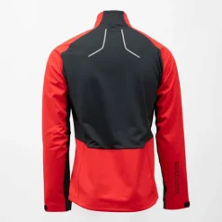 ROSSIGNOL Blouson softshell zippé col montant couleur unie Homme ROUGE Discount
