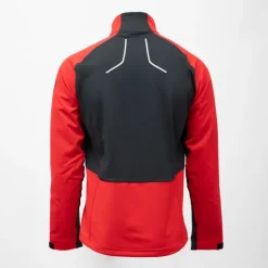 ROSSIGNOL Blouson uni softshell avec zip logo blason Homme ROUGE Clearance