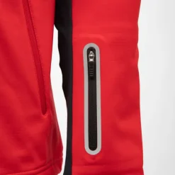 ROSSIGNOL Blouson uni softshell avec zip logo blason Homme ROUGE Clearance