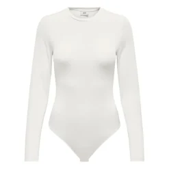 JDY Body basique jamie col rond manches longues Femme BLANC Online