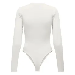 JDY Body basique jamie col rond manches longues Femme BLANC Online