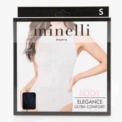 MINELLI Body élégance ultra confort imprimé animal victory Femme BLEU FONCE Clearance