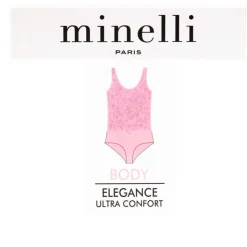 MINELLI Body élégance ultra confort imprimé animal victory Femme BLEU FONCE Clearance