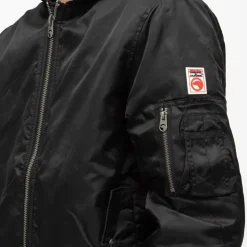 COMPAGNIE DE CALIFORNIE Bomber avec capuche sweat intégrée Homme NOIR Best