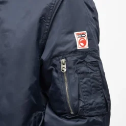 COMPAGNIE DE CALIFORNIE Bomber avec capuche sweat intégrée Homme BLEU FONCE New