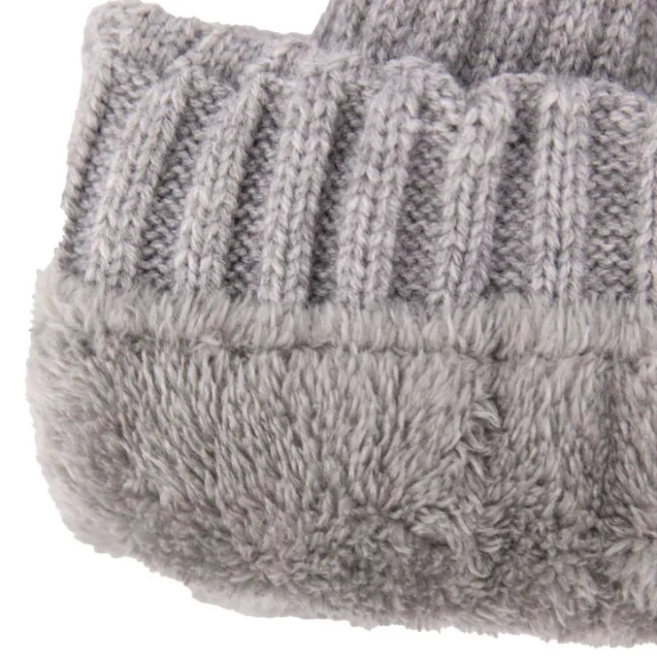 BILL TORNADE Bonnet effet côtes Mixte GRIS Online