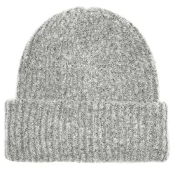 VERO MODA Bonnet fil chenille Femme GRIS CLAIR Outlet
