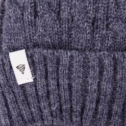 BILL TORNADE Bonnet maille torsadée Mixte BLEU FONCE Hot