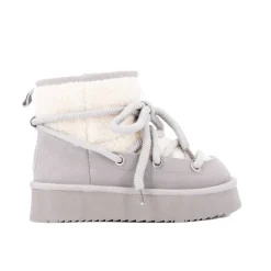 SOLO SOPRANI Boots fourree lunar Femme GRIS New