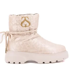 SOLO SOPRANI Boots haute matelassee Femme BEIGE Clearance