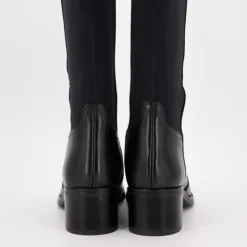 KEYS Bottes cavalière es similicuir Femme NOIR Clearance