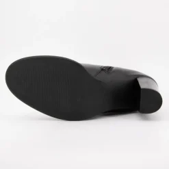 SCOTCH AND SODA Bottes cuir à talons zippée Femme NOIR Online