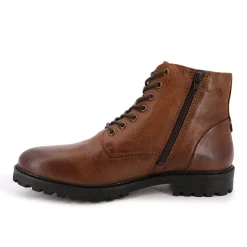 DEELUXE 74 Bottine à lacets noire Homme MARRON Outlet