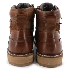 DEELUXE 74 Bottine à lacets noire Homme MARRON Clearance