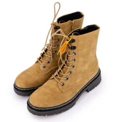 DOCKERS BY GERLI Bottine cognac semelle noire Femme MARRON Outlet