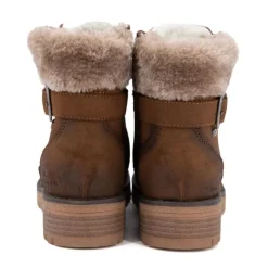 TOM TAILOR Bottine whisky fourrée Femme MARRON New