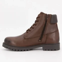 DOCKERS BY GERLI Bottines à lacets nappa park brown Homme MARRON Outlet