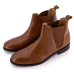 MAISON HERITAGE Bottines chelsea Matias cuir marron Homme CUIVRE Online