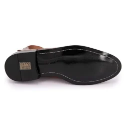 MAISON HERITAGE Bottines chelsea Matias cuir marron Homme CUIVRE Online