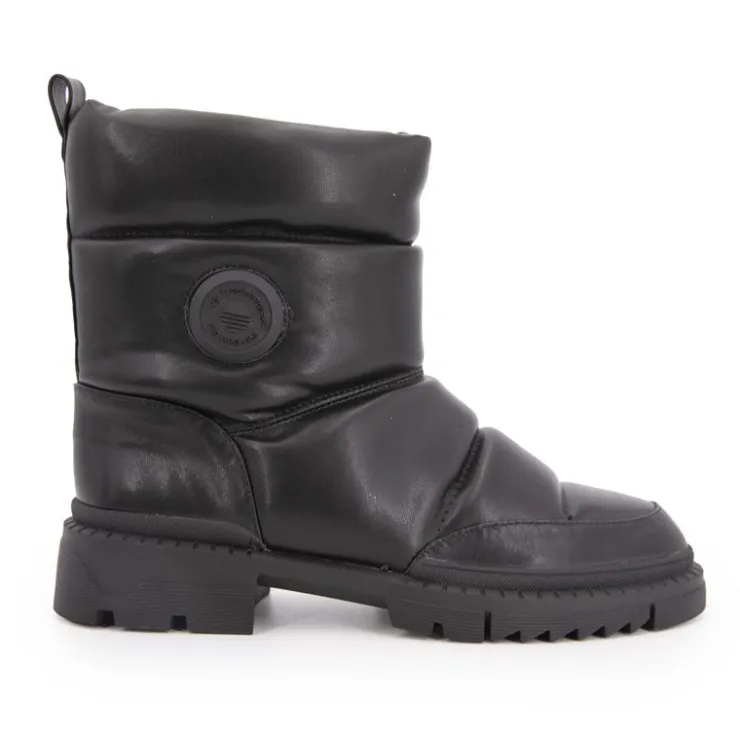 LES TROPEZIENNES PAR M.BELARBI Bottines confort Doudou blanc Femme NOIR Best