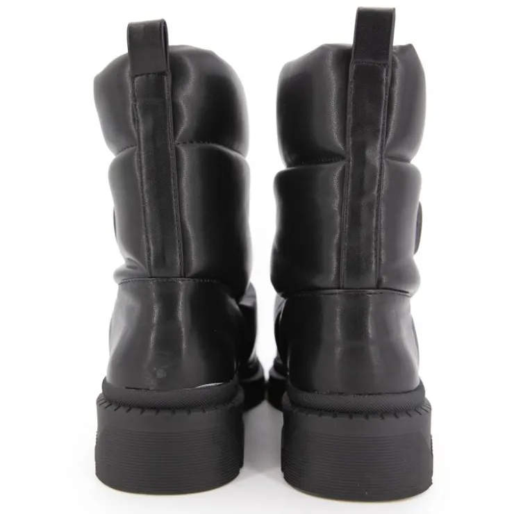 LES TROPEZIENNES PAR M.BELARBI Bottines confort Doudou blanc Femme NOIR Best