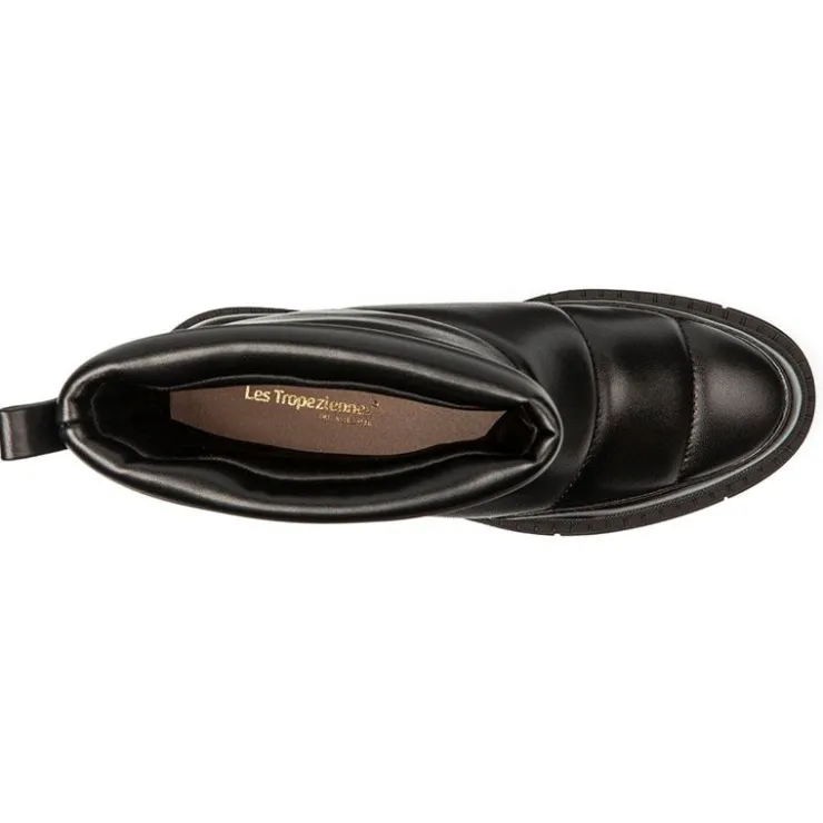 LES TROPEZIENNES PAR M.BELARBI Bottines confort Doudou blanc Femme NOIR Best