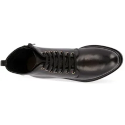 LES TROPEZIENNES PAR M.BELARBI Bottines cuir avec lacets soraya 36-41 Femme NOIR Sale