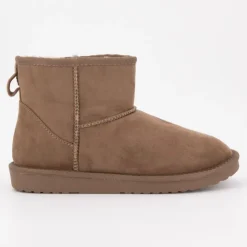 LOVETT Bottines fourrées semi montantes Femme MARRON