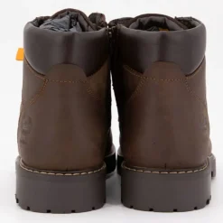 DOCKERS BY GERLI Bottines marron foncé à lacets noires semelle noire Homme MARRON FONCE