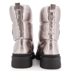 LES TROPEZIENNES PAR M.BELARBI Bottines matelassées Doudou Femme ARGENT