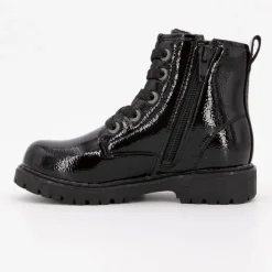 DOCKERS BY GERLI Bottines montantes brillantes à lacets motif coeur à paillettes Enfant NOIR Hot