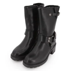 DOCKERS BY GERLI Bottines style motard montantes Femme DOCKERS NOIR Outlet