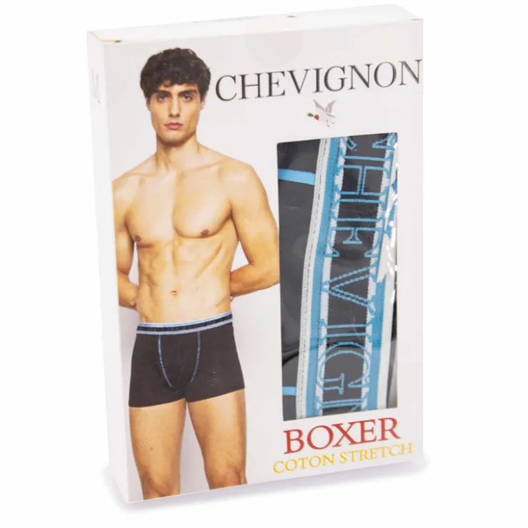 CHEVIGNON Boxer boite woody Homme NOIR Online