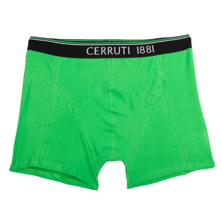 CERRUTI Boxer classic fashion 2020 6367 Homme VERT CLAIR Online