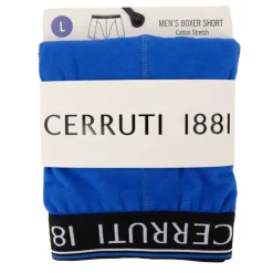 CERRUTI Boxer classic fashion 2020 6367 Homme BLEU ROI Outlet