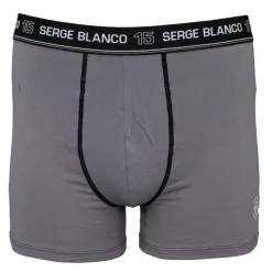 SERGE BLANCO Boxer coton elasthane ser/1/bc/cla/ass5 Homme GRIS Sale