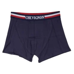CHEVIGNON Boxer coton stretch ceinture rayée Rodrigo Homme BLEU FONCE Sale