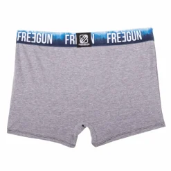 FREEGUN Boxer doux coton avec élastique à motif forêt Homme GRIS Sale
