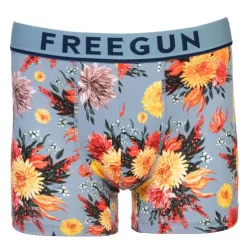 FREEGUN Boxer en coton elastanne sergio 6 Homme GRIS Discount