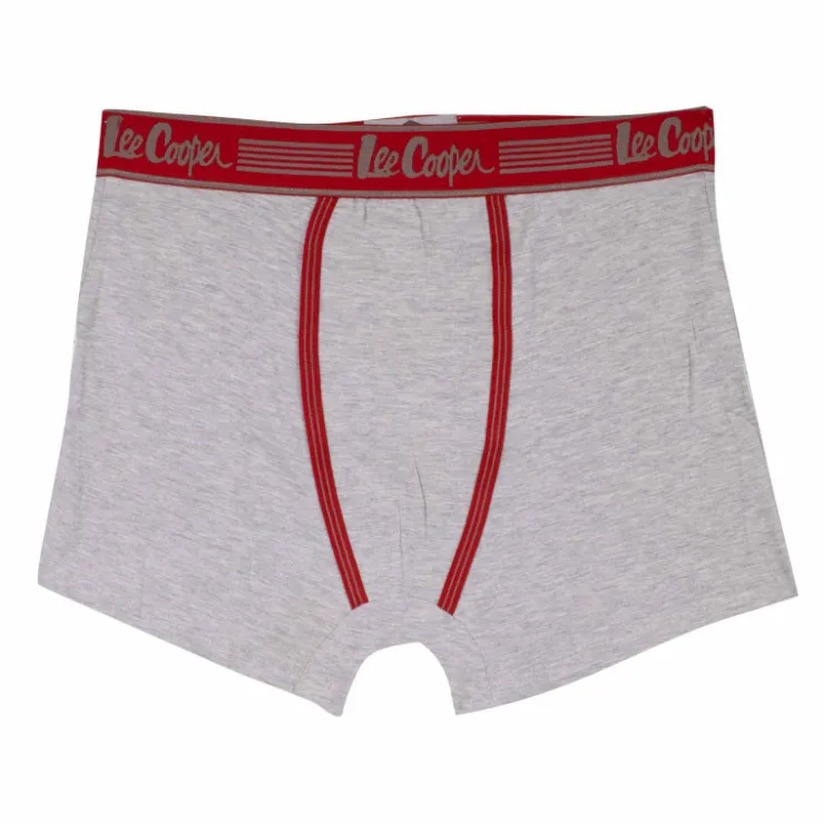 LEE COOPER Boxer en coton Homme GRIS CLAIR New
