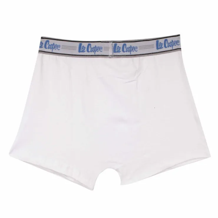LEE COOPER Boxer en coton Homme BLANC Outlet
