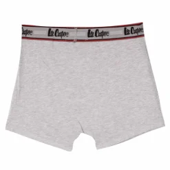 LEE COOPER Boxer en coton Homme GRIS CLAIR Clearance