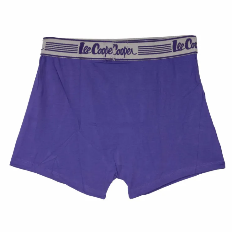 LEE COOPER Boxer en coton Homme VIOLET Sale