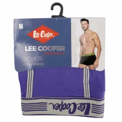 LEE COOPER Boxer en coton Homme VIOLET Sale