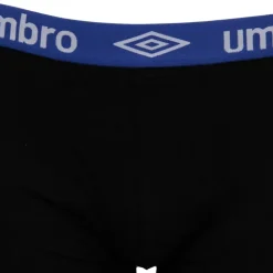 UMBRO Boxer homme coton avec élastique coloré Homme BLEU ROI Best