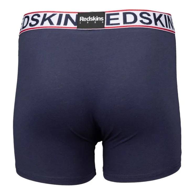 REDSKINS Boxer élastique boleslaw avec bande de couleur Homme BLEU FONCE Hot