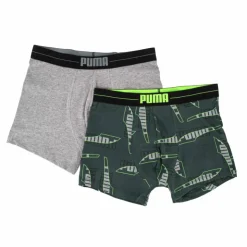 PUMA Boxer lot de 2 701202497 Homme VERT FONCE Hot