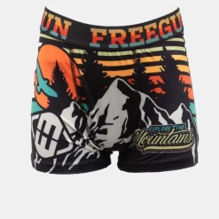 FREEGUN Boxer microfibre Enfant NOIR Hot