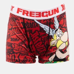 FREEGUN Boxer microfibre Enfant ROUGE Hot